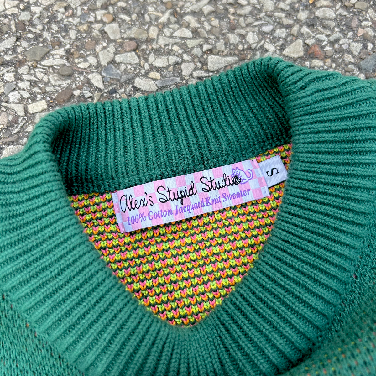 Beetle Sweater – Alex's Stupid Studio Beetle Sweater – Alex's Stupid Studio