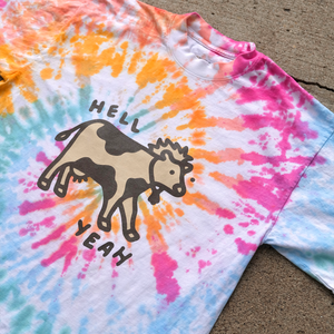 Tie Dye Hell Yeah Tee