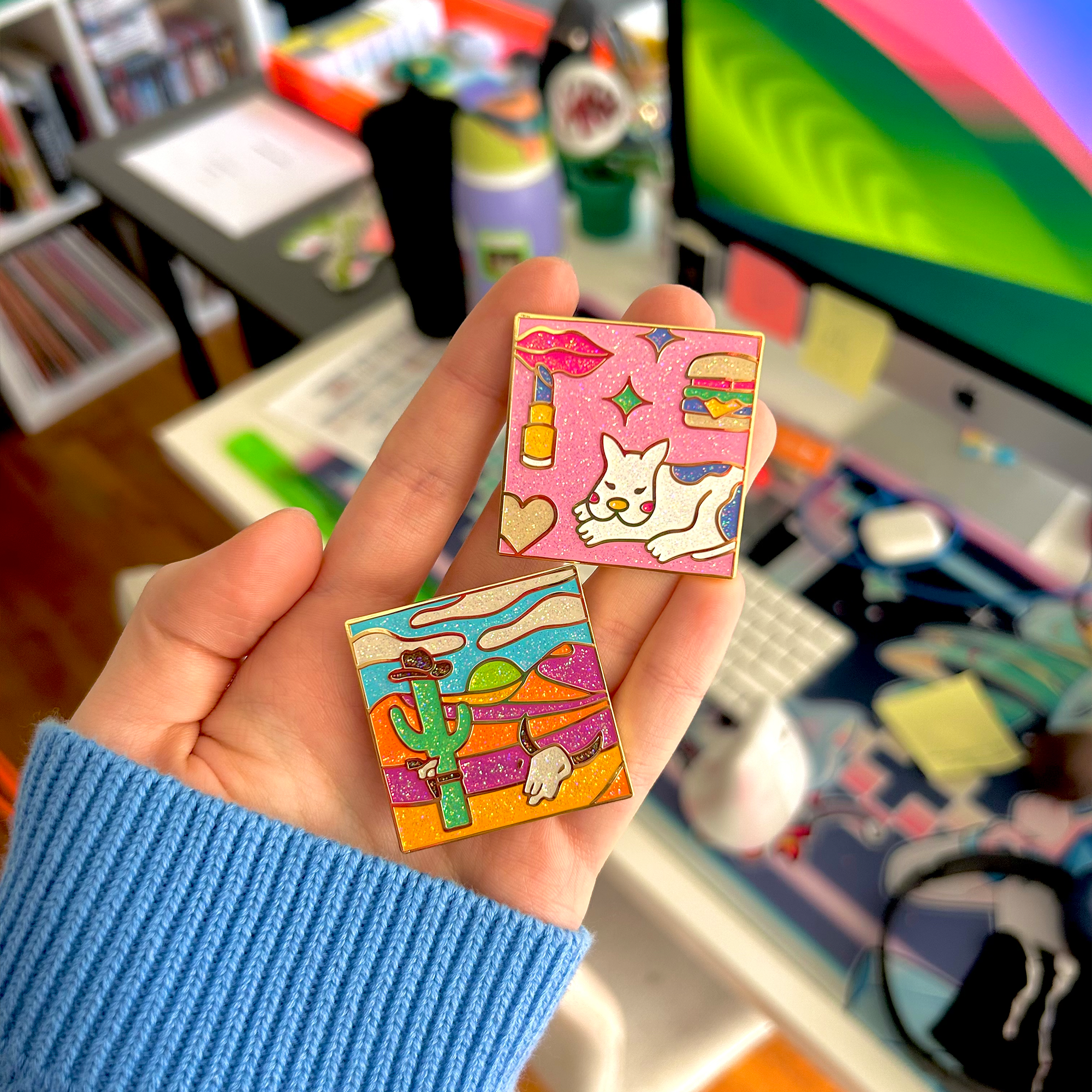 Cactus Pin – Alex's Stupid Studio
