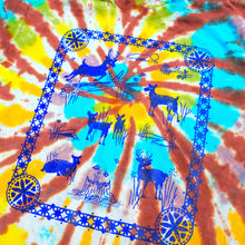 Load image into Gallery viewer, Tie Dye Deer Stamp Tee