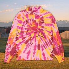 Load image into Gallery viewer, Tie Dye Pink Rugby Shirt