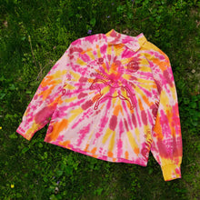 Load image into Gallery viewer, Tie Dye Pink Rugby Shirt
