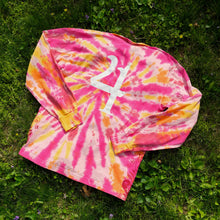 Load image into Gallery viewer, Tie Dye Pink Rugby Shirt