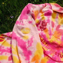 Load image into Gallery viewer, Tie Dye Pink Rugby Shirt